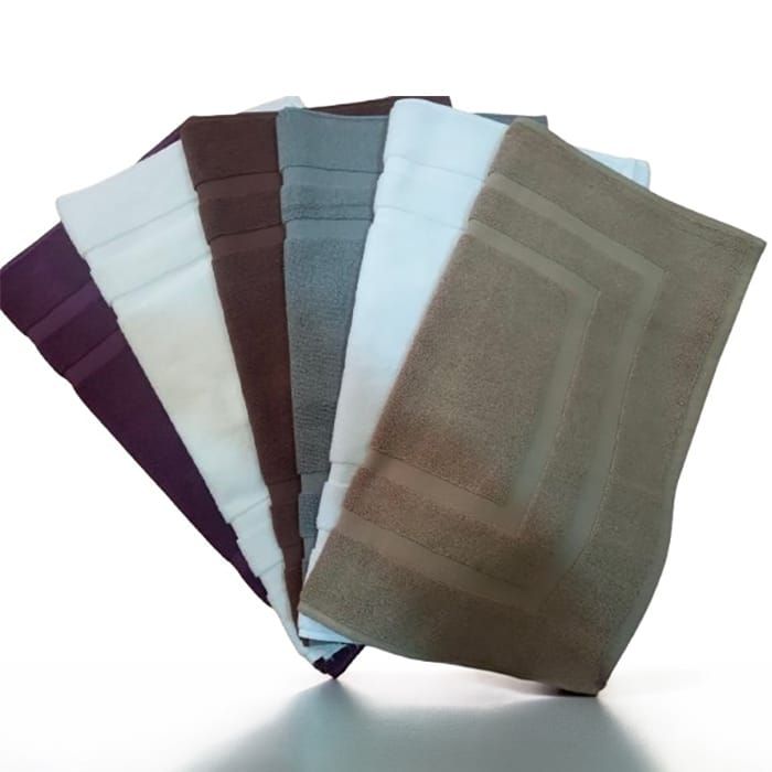 SILVER | Tapis de Bain 100% Coton 800 g/m² – HYMCO