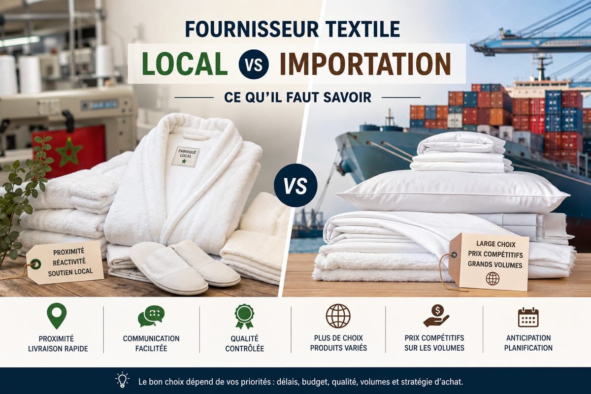 Fournisseur textile local vs importation : ce qu’il faut savoir
