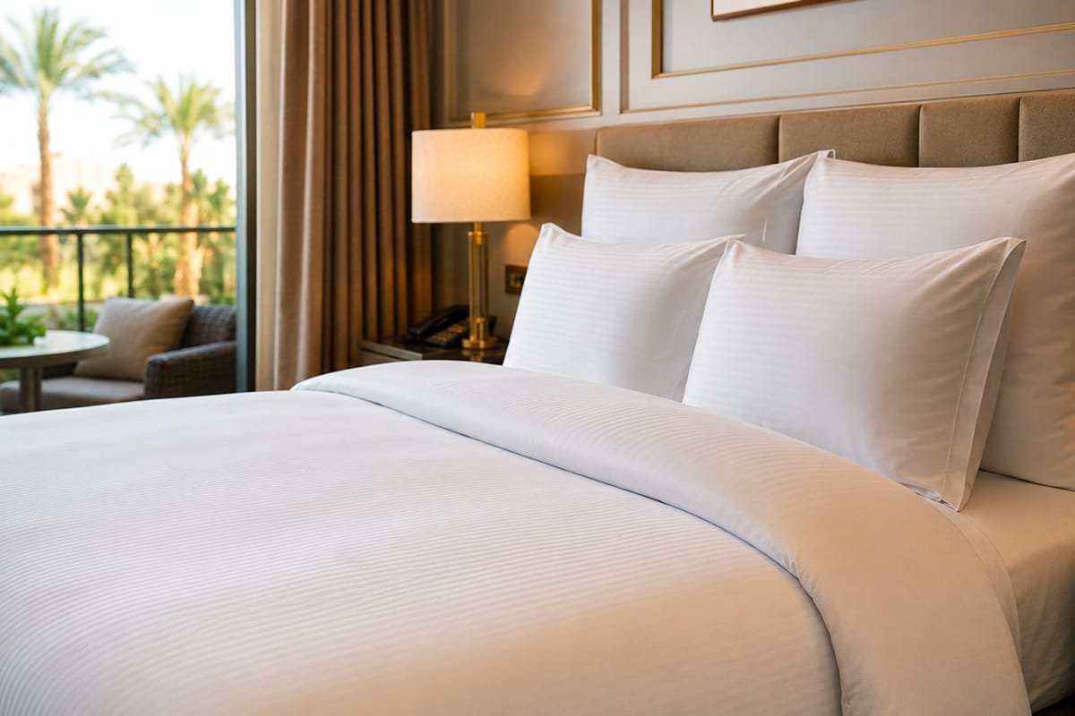 Comment choisir son linge de lit pour un hôtel au Maroc ? Guide complet pour hôteliers