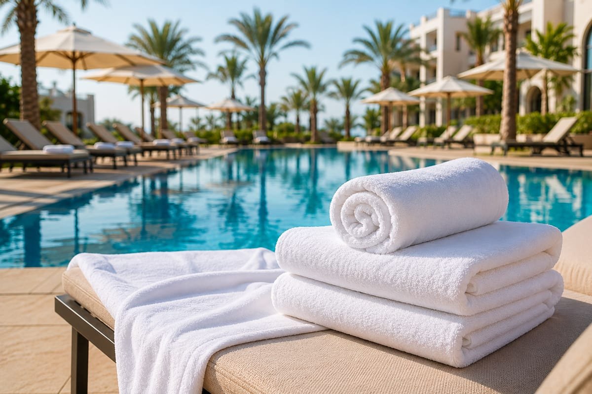 Linge de piscine : critères essentiels pour les professionnels de l’hôtellerie et du bien-être