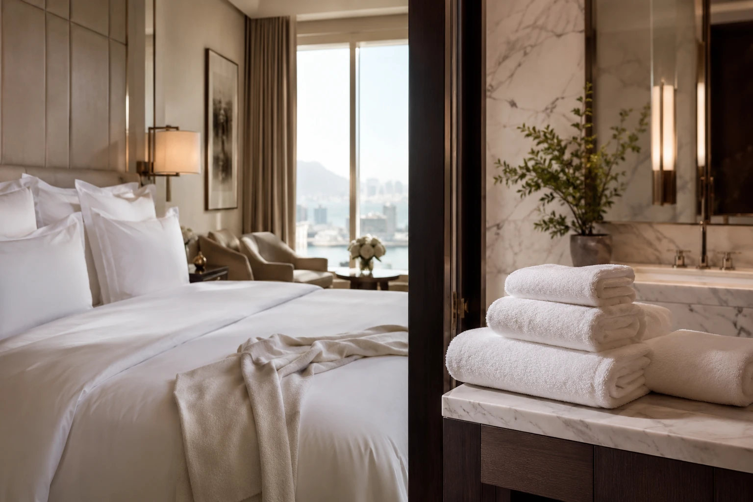 Guide d'achat linge d'hôtel : TC et GSM pour un confort premium