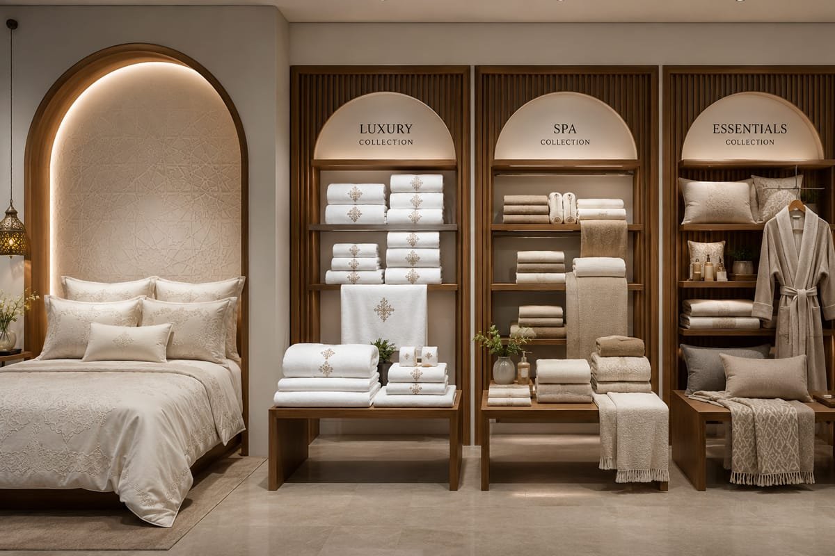Linge professionnel sur-mesure au Maroc : l'excellence HYM